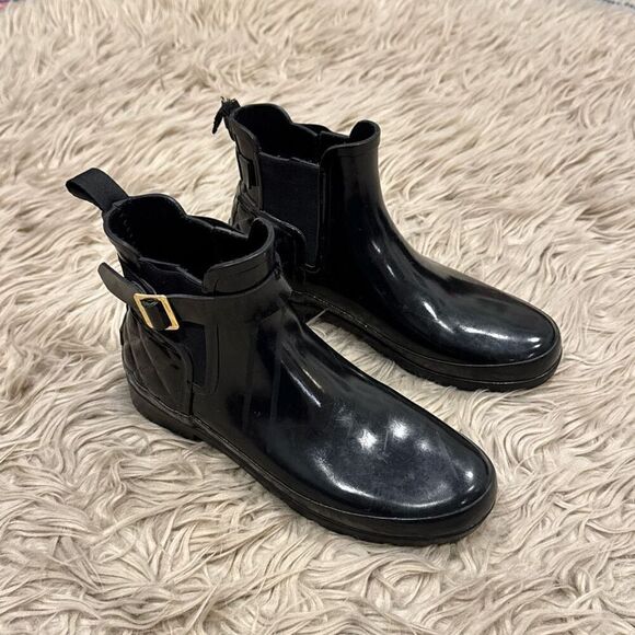 Hunter short rain boots size 7 - Picture 1 of 11